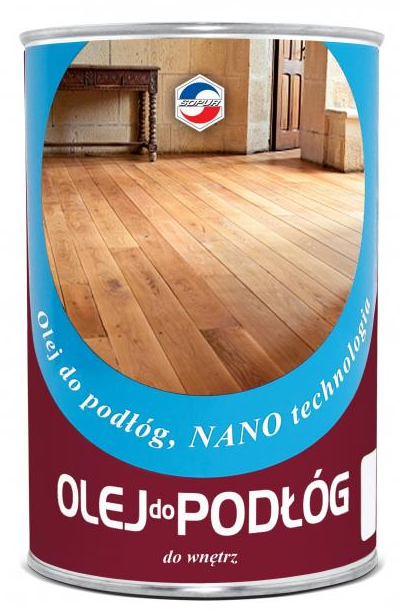 SOPUR - Olej na podlahy NANO OPN-39/14 - orech tmavý 0,9 L