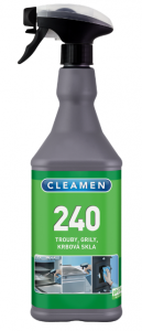 CLEAMEN 240 na rúry, grily – prostriedok na odstraňovanie pripálenín