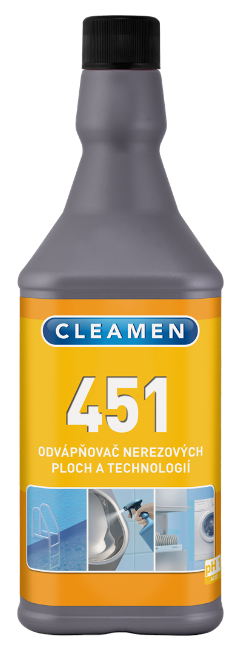 CLEAMEN 451 Odvápňovač nerezových plôch 1,2 kg