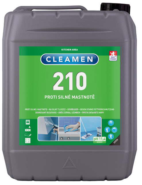CLEAMEN 210 - Prostriedok proti silnej mastnote 5 l