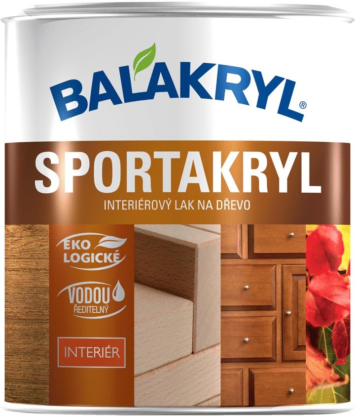 Sportakryl - Interiérový lak na drevo