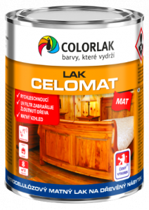 CELOMAT C1038 - Nitrocelulózový lak na drevený nábytok