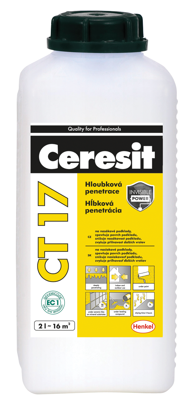 E-shop CERESIT CT 17 PROFI - Hĺbkový penetračný náter 2 l