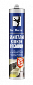 DEN BRAVEN - PREMIUM Sanitárny silikón