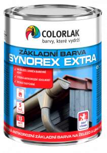 SYNOREX EXTRA S2003 - Základná antikorózna farba na železo a ľahké kovy