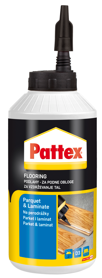 PATTEX PARQUET & LAMINATE - Lepidlo na perodrážky 0,75 kg