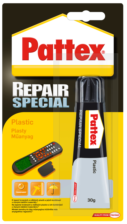 PATTEX REPAIR SPECIAL PLASTY - Špeciálne lepidlo na plasty
