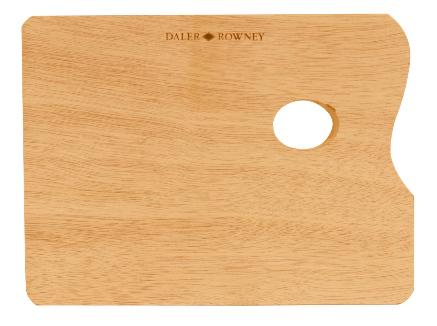DALER-ROWNEY - Drevená paleta obdĺžniková 18x24 cm
