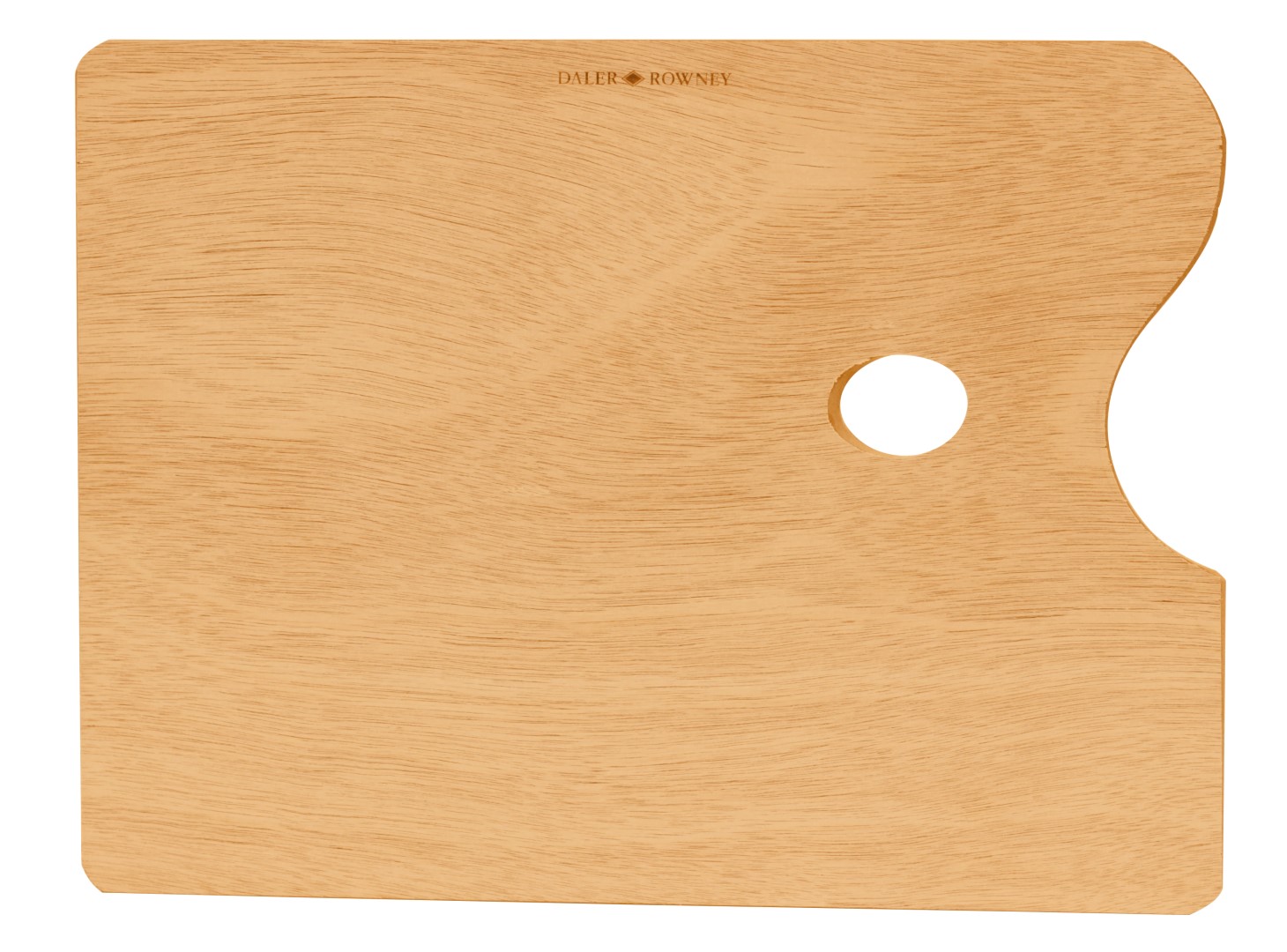 DALER-ROWNEY - Drevená paleta obdĺžniková 30x40 cm