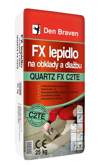 DEN BRAVEN QUARTZ FX C2TE - Flexibilné lepidlo na STAMP, obklady a dlažbu