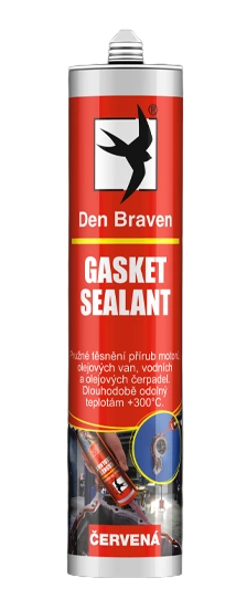 E-shop GASKET SEALANT- Silikónový tmel na vyššie teploty cervena 280 ml