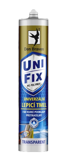 MS UNIFIX CLEAR - Univerzálny lepiaci a tesniaci tmel