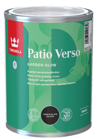 PATIO VERSO - Napúšťací olej na drevené povrchy 0,9 l sivý