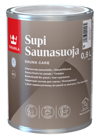 Supi sauna - bezfarebný lak na sauny