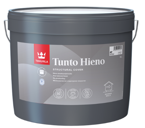 TUNTO HIENO - Vodou riediteľná jemnozrnná omietka TVT X460 - gypsum 9 L