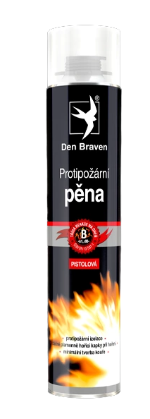 E-shop DEN BRAVEN - Protipožiarna pena cervena 750 ml