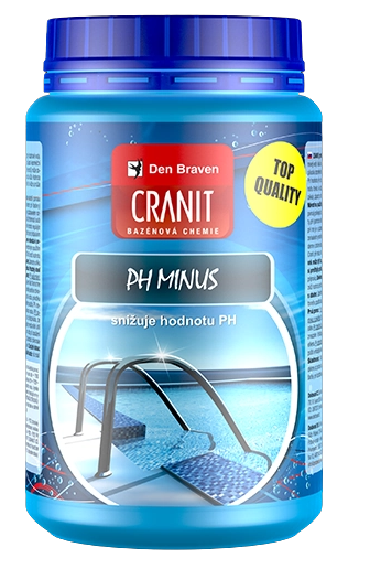 CRANIT pH MÍNUS - Prípravok na zníženie hodnoty pH 1,5 l