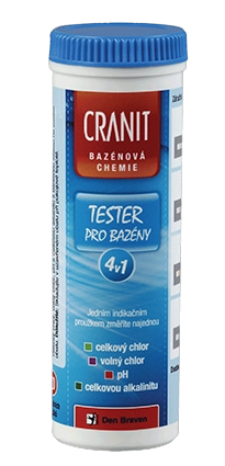 CRANIT - Tester pre bazény 4v1 modrá