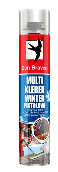 DEN BRAVEN Multi Kleber - Polyuretánové lepidlo Winter žltá 750 ml
