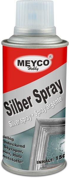 E-shop MEYCO - Metalický sprej strieborná 0,4 L