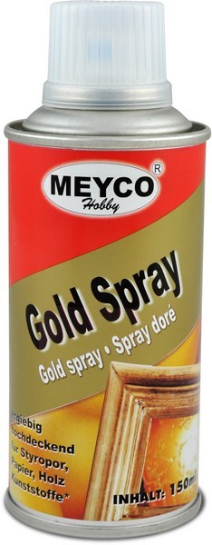 E-shop MEYCO - Metalický sprej zlatá 0,4 L