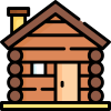 Lazúry na chatu, zrub a drevenicu