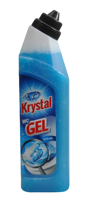 E-shop KRYSTAL - WC gél modrý 0,75 l