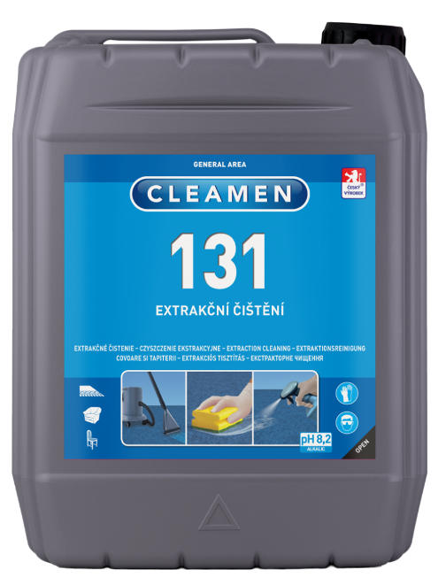 E-shop CLEAMEN 131 - Prostriedok na koberce (extraktor) 5 l