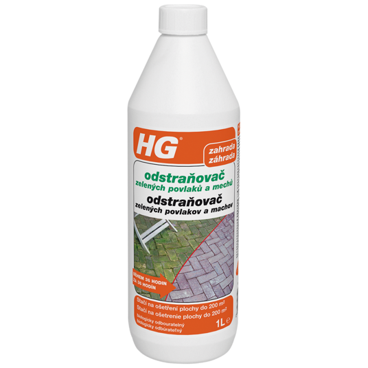 HG 181 - Odstraňovač zelených povlakov a machu