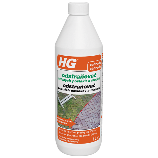 HG 181 - Odstraňovač zelených povlakov a machu