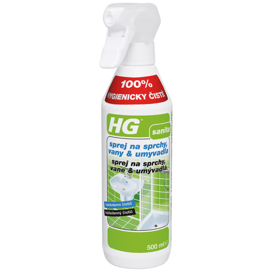 HG 147 - Čistič na sprchy, vane a umývadlá