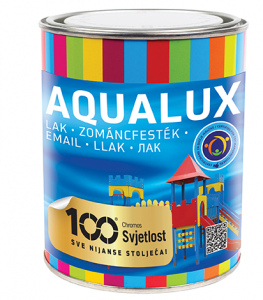AQUALUX  - Vodou riediteľný lak