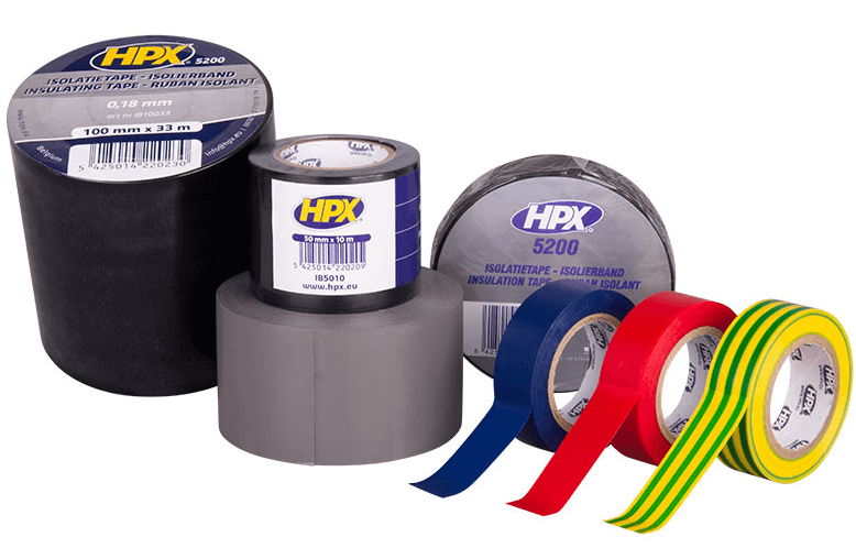 HPX 5200 - Izolačná páska 15 mm/10 m čierna