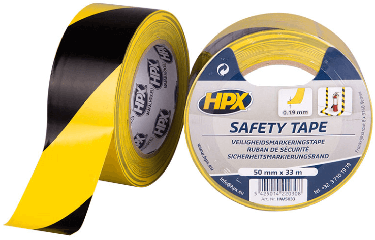 HPX - Bezpečnostná páska 50 mm/33 m červeno-biela (HPX)