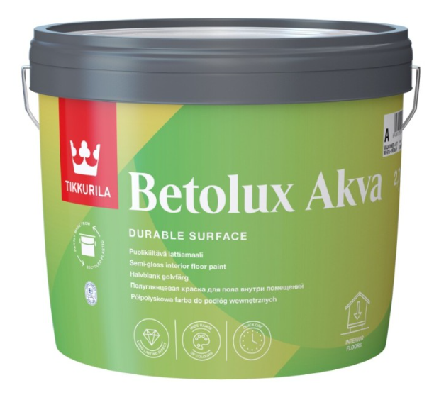 BETOLUX AKVA - Vodou riediteľná farba na podlahy