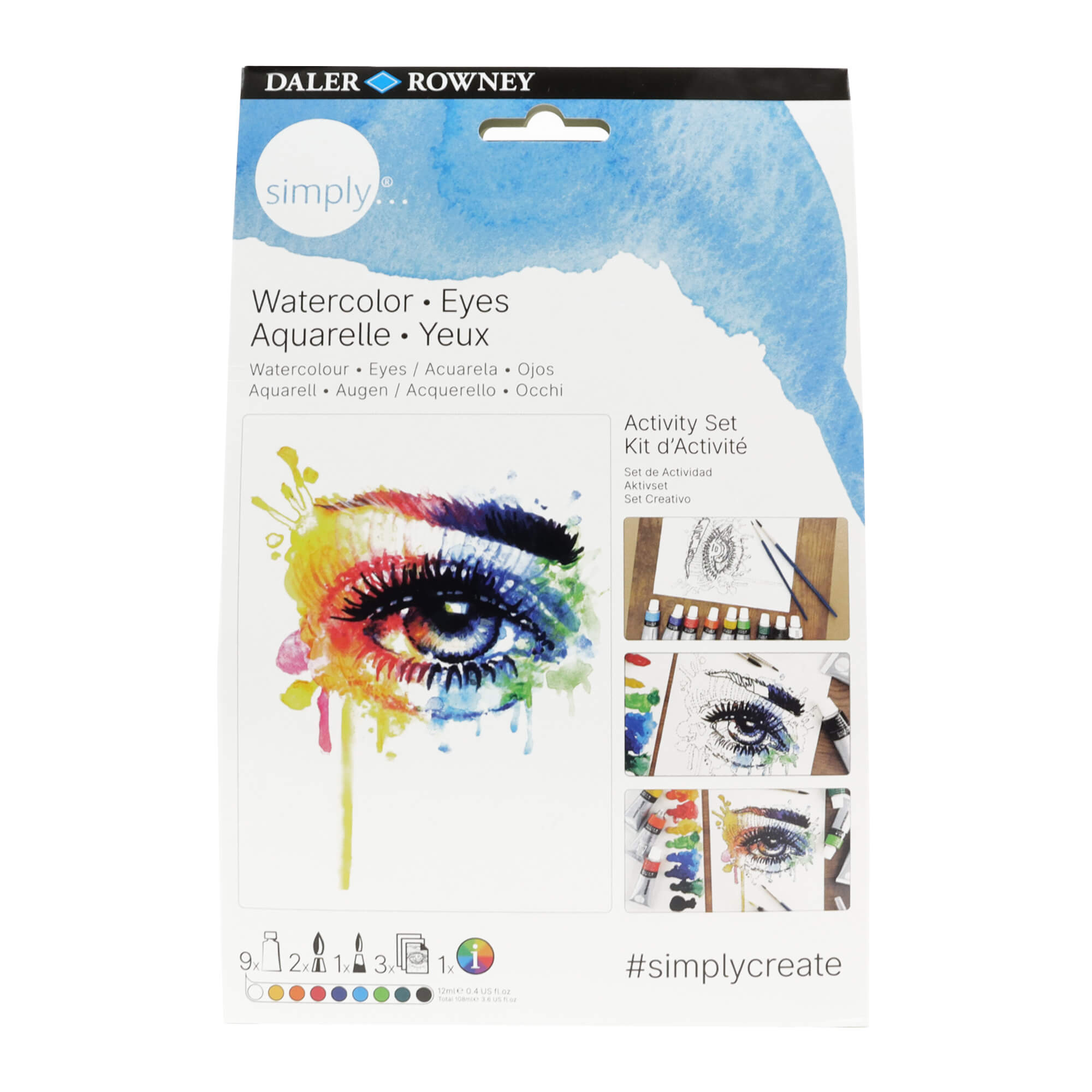 E-shop D&R SIMPLY - Štartovacia sada s akvarelom