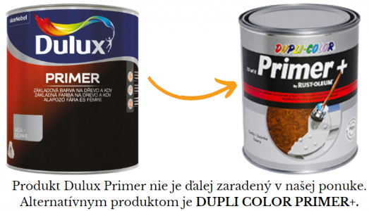 DULUX SB PRIMER - Základná syntetická farba