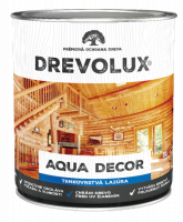 DREVOLUX AQUA DECOR - Tenkovrstvá vodou riediteľná lazúra