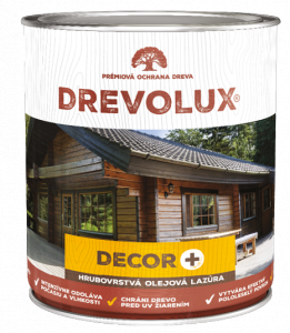 DREVOLUX DECOR + Tixotropná hrubovrstvá lazúra