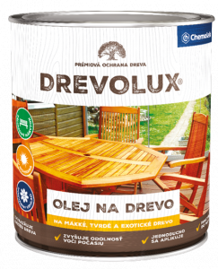 DREVOLUX - Impregnačný olej na drevo