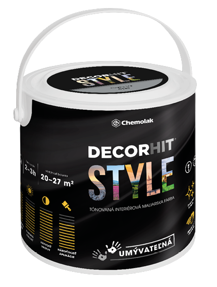 DECORHIT STYLE - Umývateľná parfumovaná interiérová farba