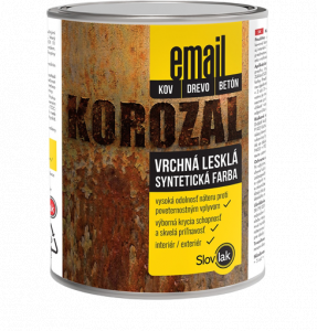 KOROZAL EMAIL - Vrchná lesklá syntetická farba