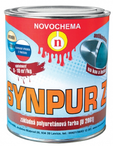 E-shop SYNPUR Z - Základná polyuretánová farba 0100 - biela 5 kg