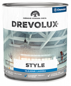 DREVOLUX STYLE - Olejová dekoračná lazúra s voskom