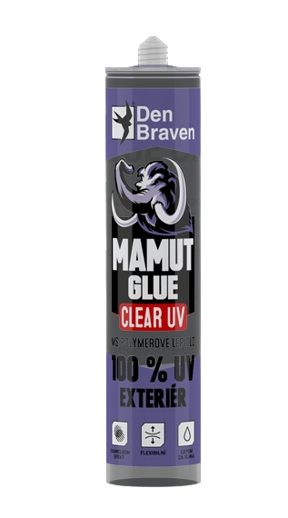 MAMUT GLUE CLEAR UV - Lepidlo so 100% UV odolnosťou