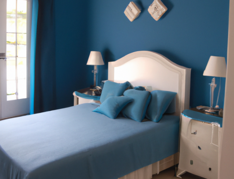 Modrá farba - jej vplyv a využitie v interiéri