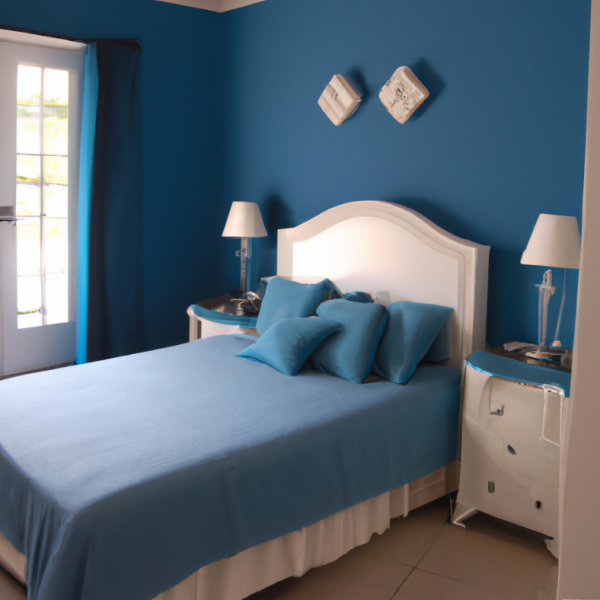 Modrá farba - jej vplyv a využitie v interiéri