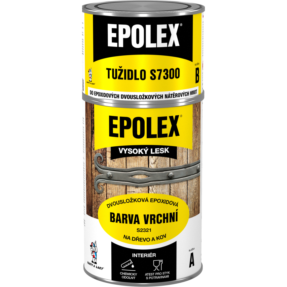 E-shop S 2321 EPOLEX - dvojzložkový epoxidový email biely 0,94 kg