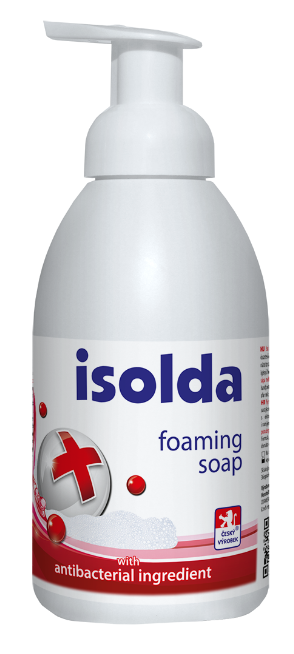 E-shop ISOLDA SOAP - Penové mydlo s antibakteriálnou prísadou 0,5 l