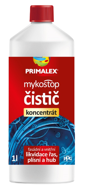E-shop PRIMALEX MYKOSTOP - Čistič fasád (koncentrát) 1 L